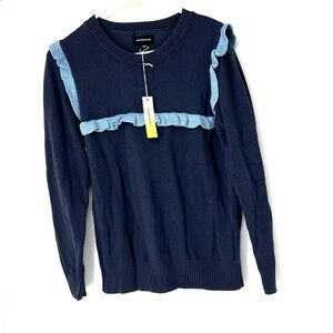 Summersalt wool Cotton Knit Sweater women’s small